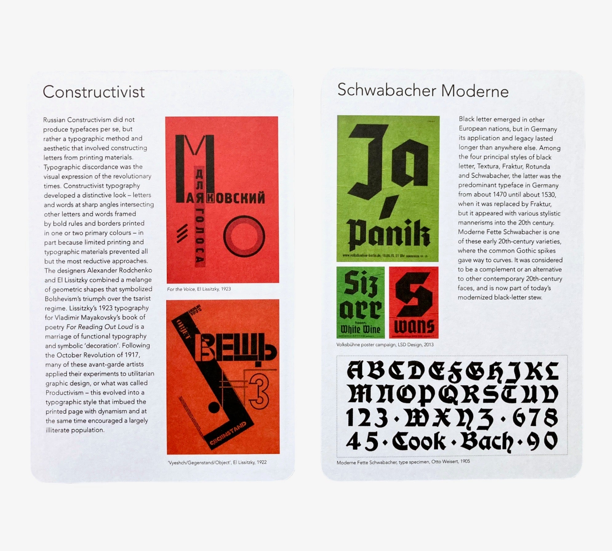 Type Deck: A Collection of Iconic Typefaces