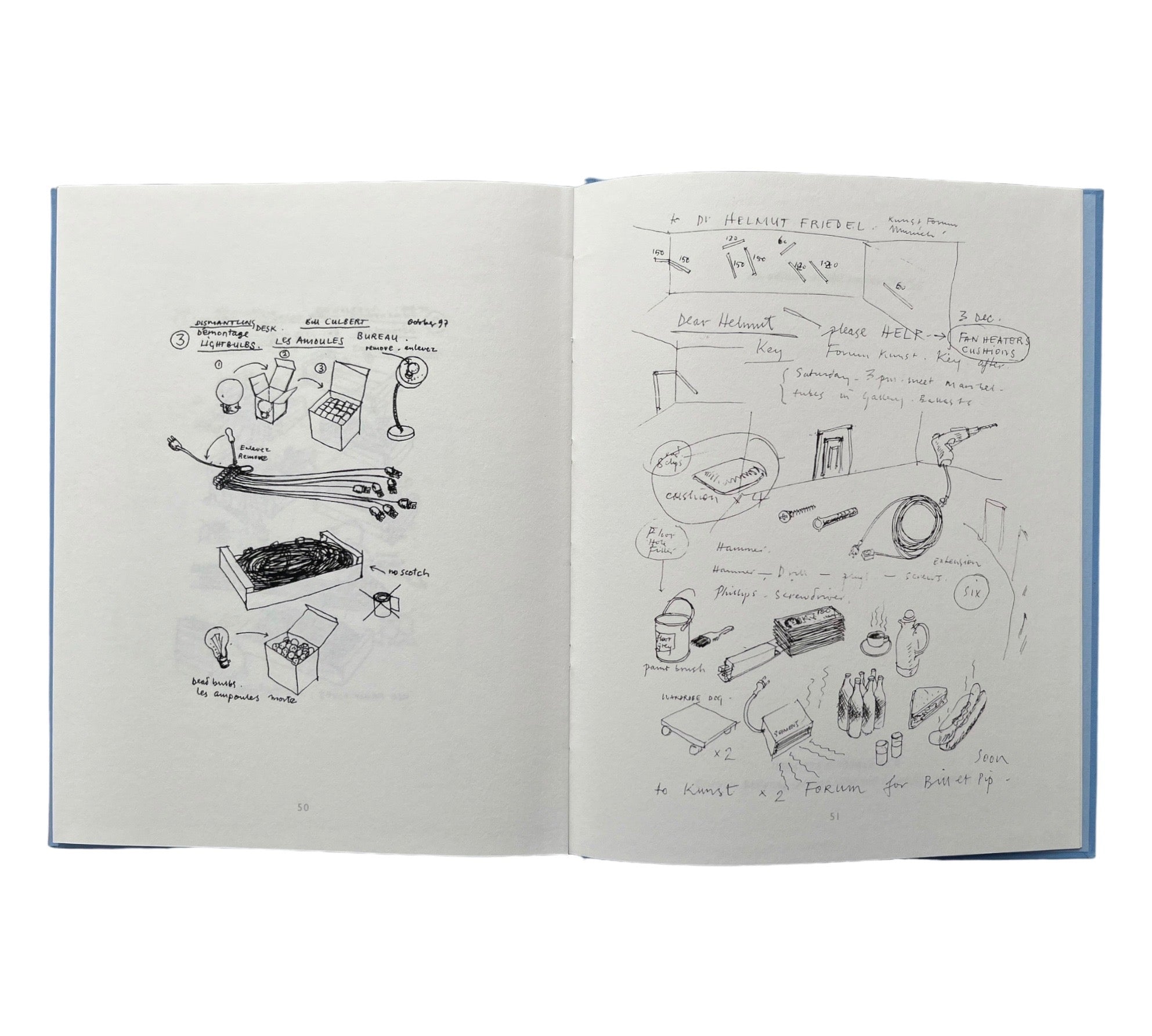 Bill Culbert: 51 Drawings