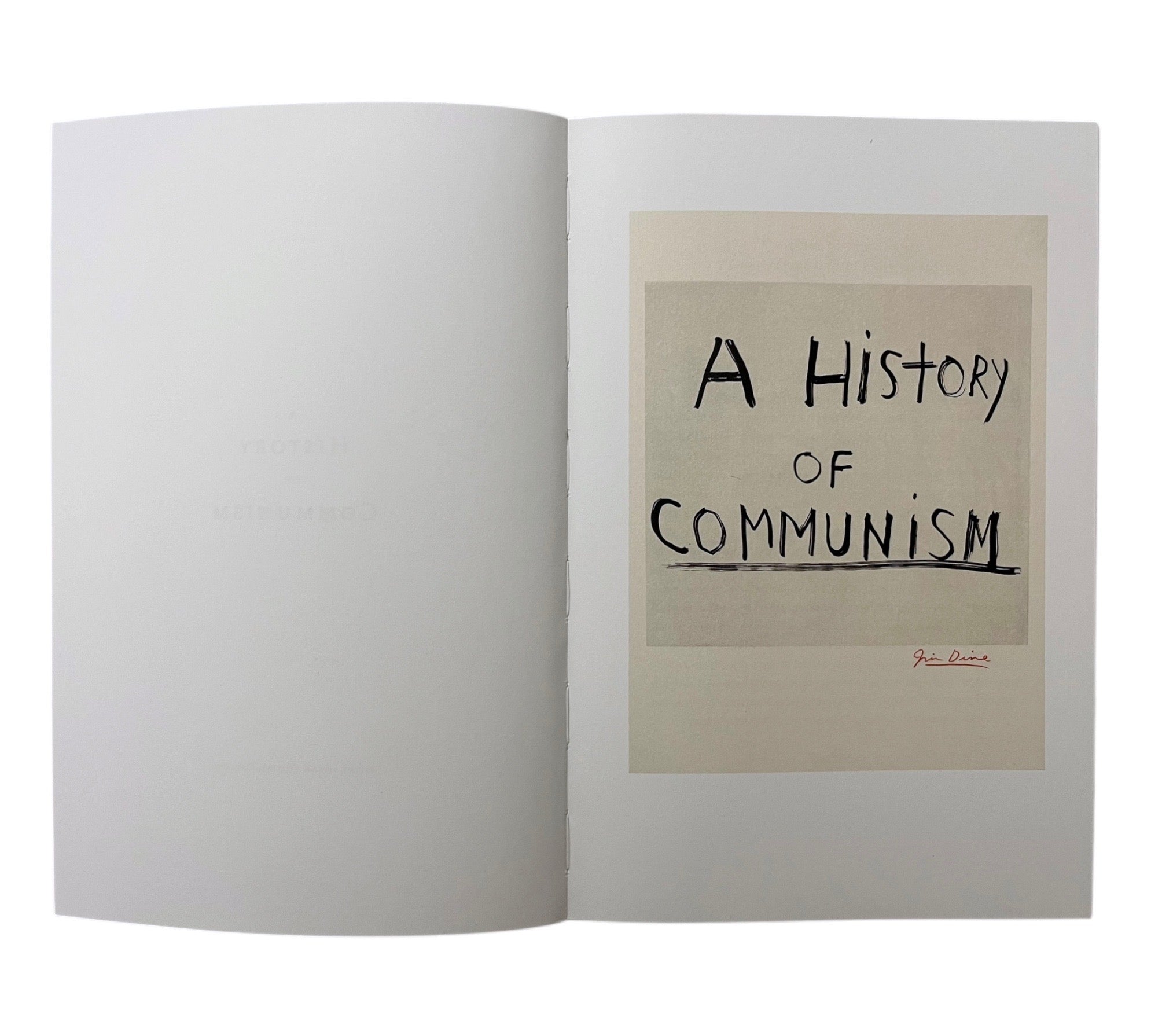 Jim Dine: A History of Communism