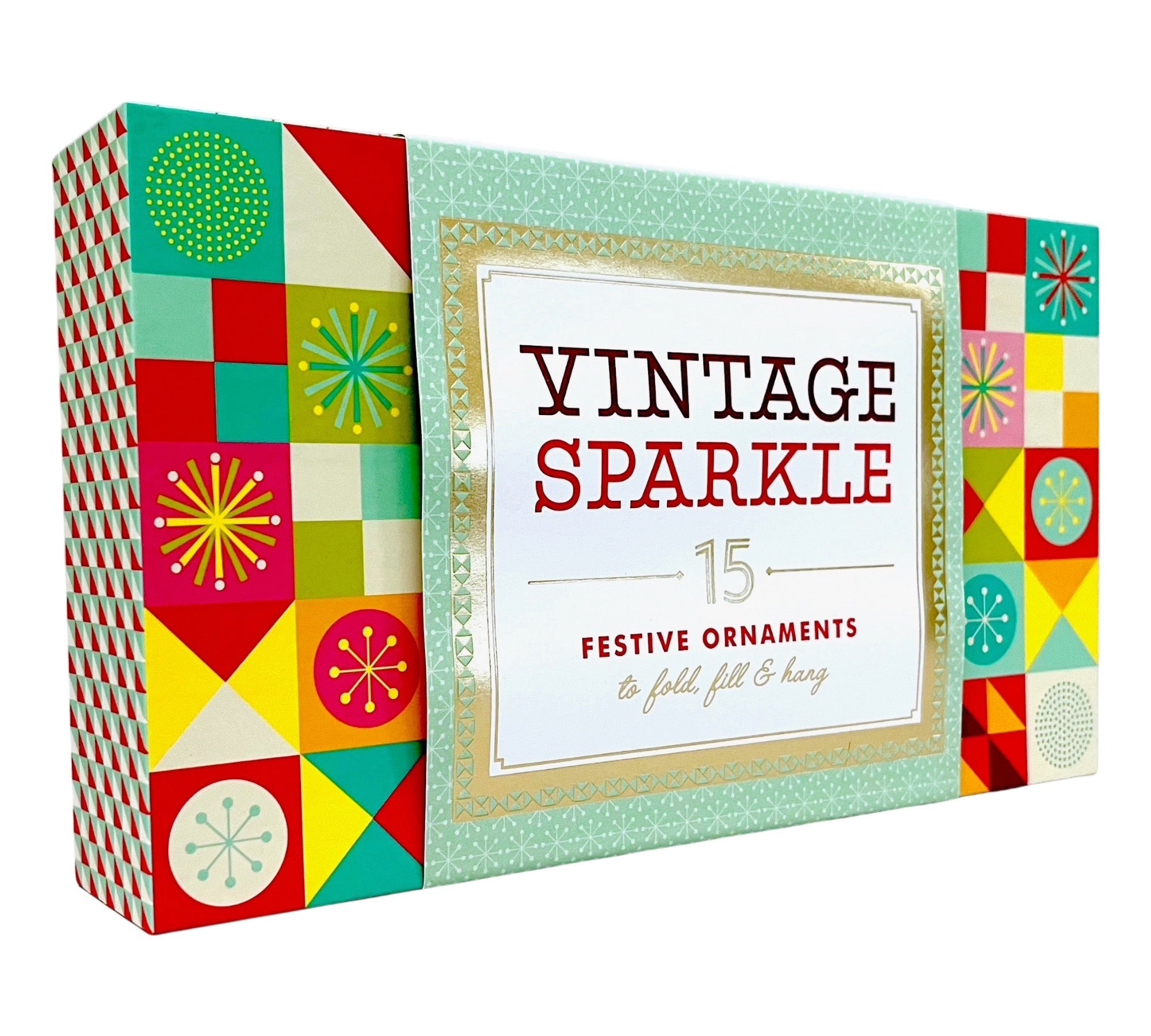 Vintage Sparkle: 15 Paper Ornaments