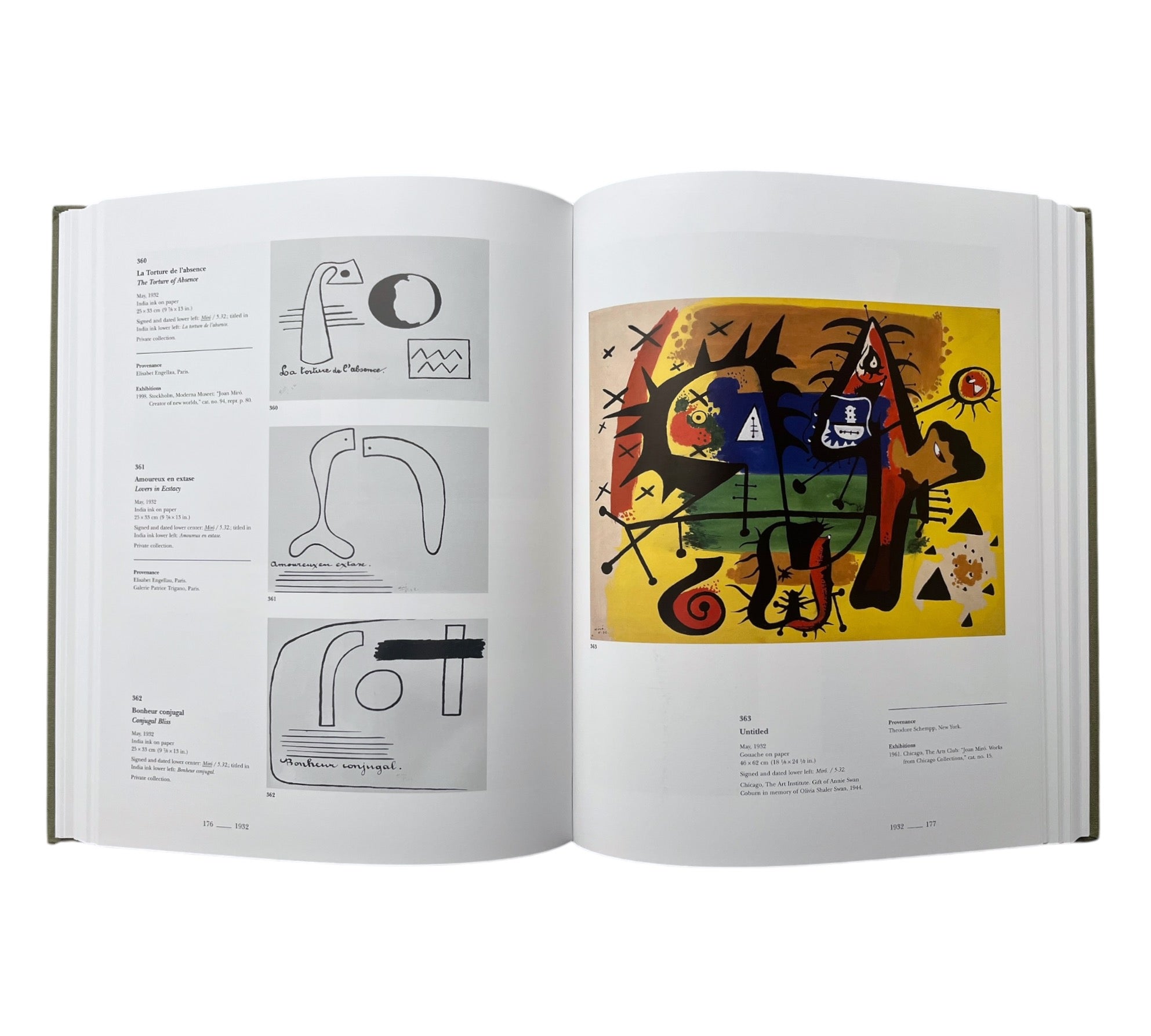 Miró Drawings: Catalogue Raisonné Volume I - 1901-1937 (Non-mint)