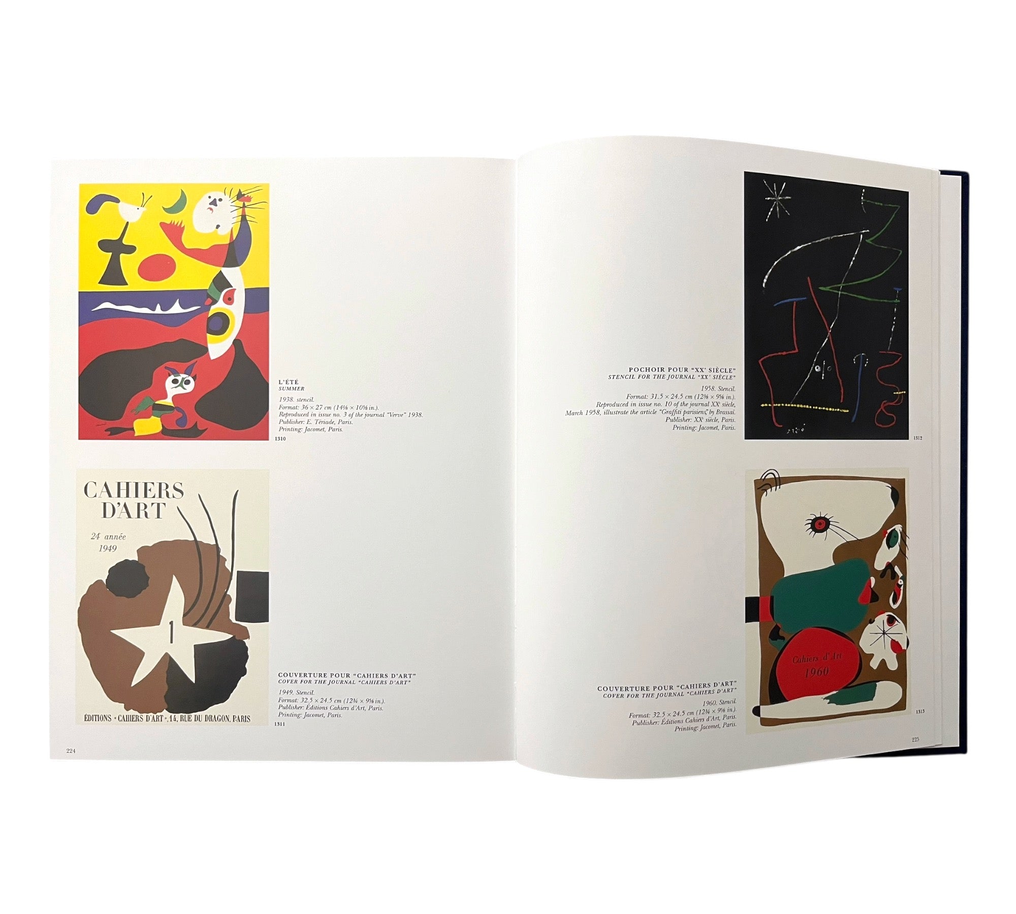 Miró Engraver: Catalogue Raisonné Volume IV - 1976-1983 (includes 2 woodcuts)