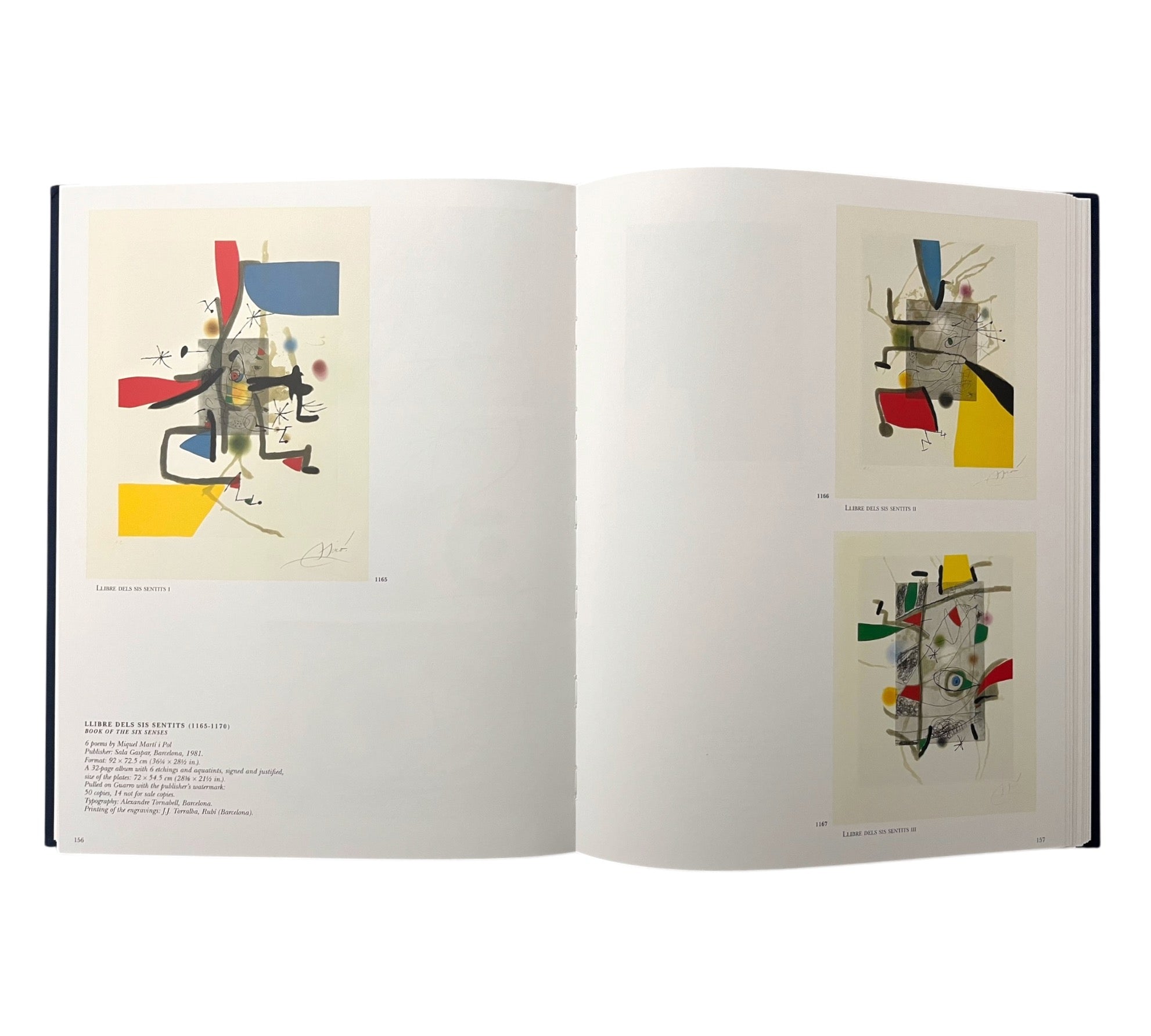 Miró Engraver: Catalogue Raisonné Volume IV - 1976-1983 (includes 2 woodcuts)