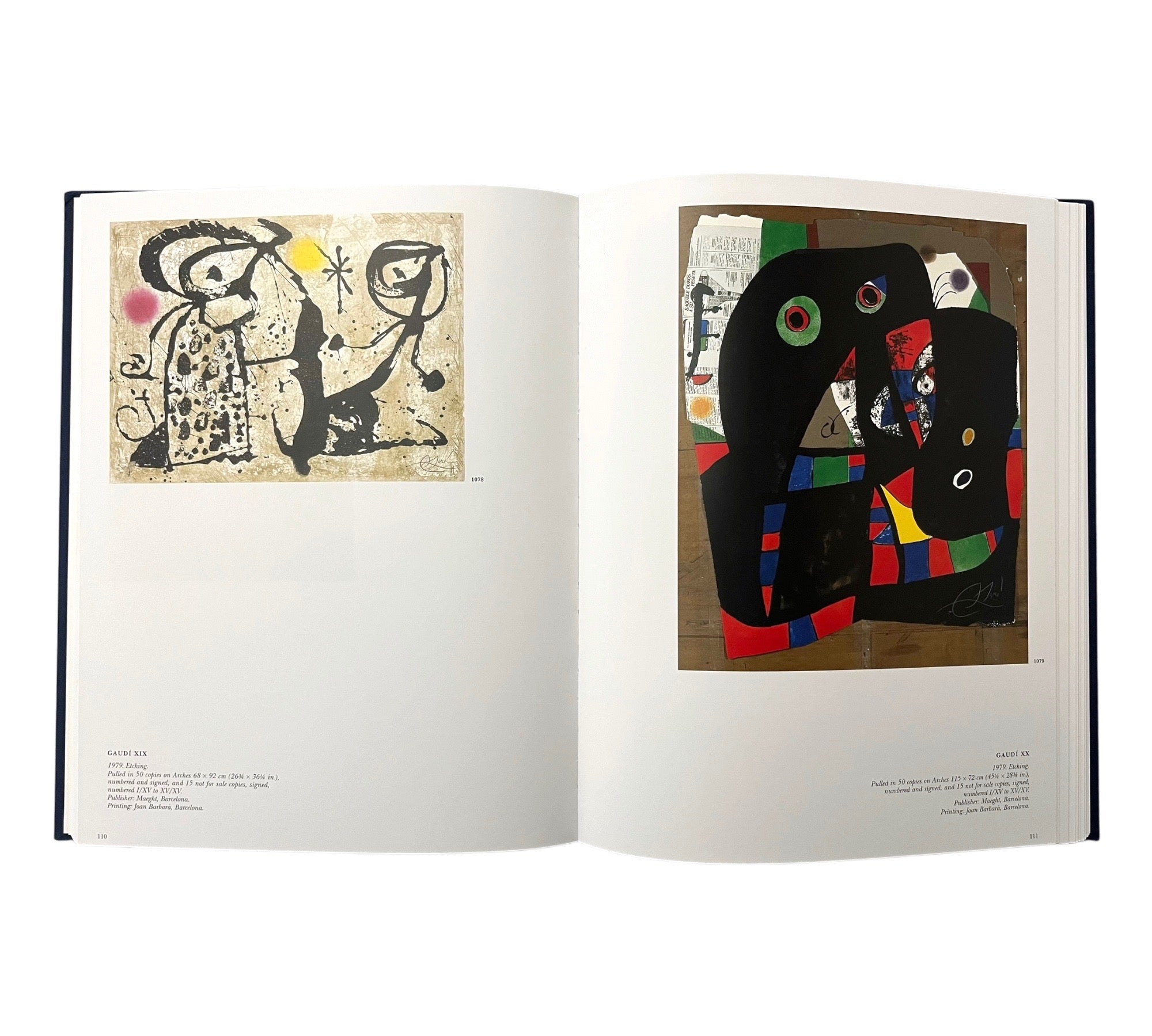 Miró Engraver: Catalogue Raisonné Volume IV - 1976-1983 (includes 2 woodcuts)