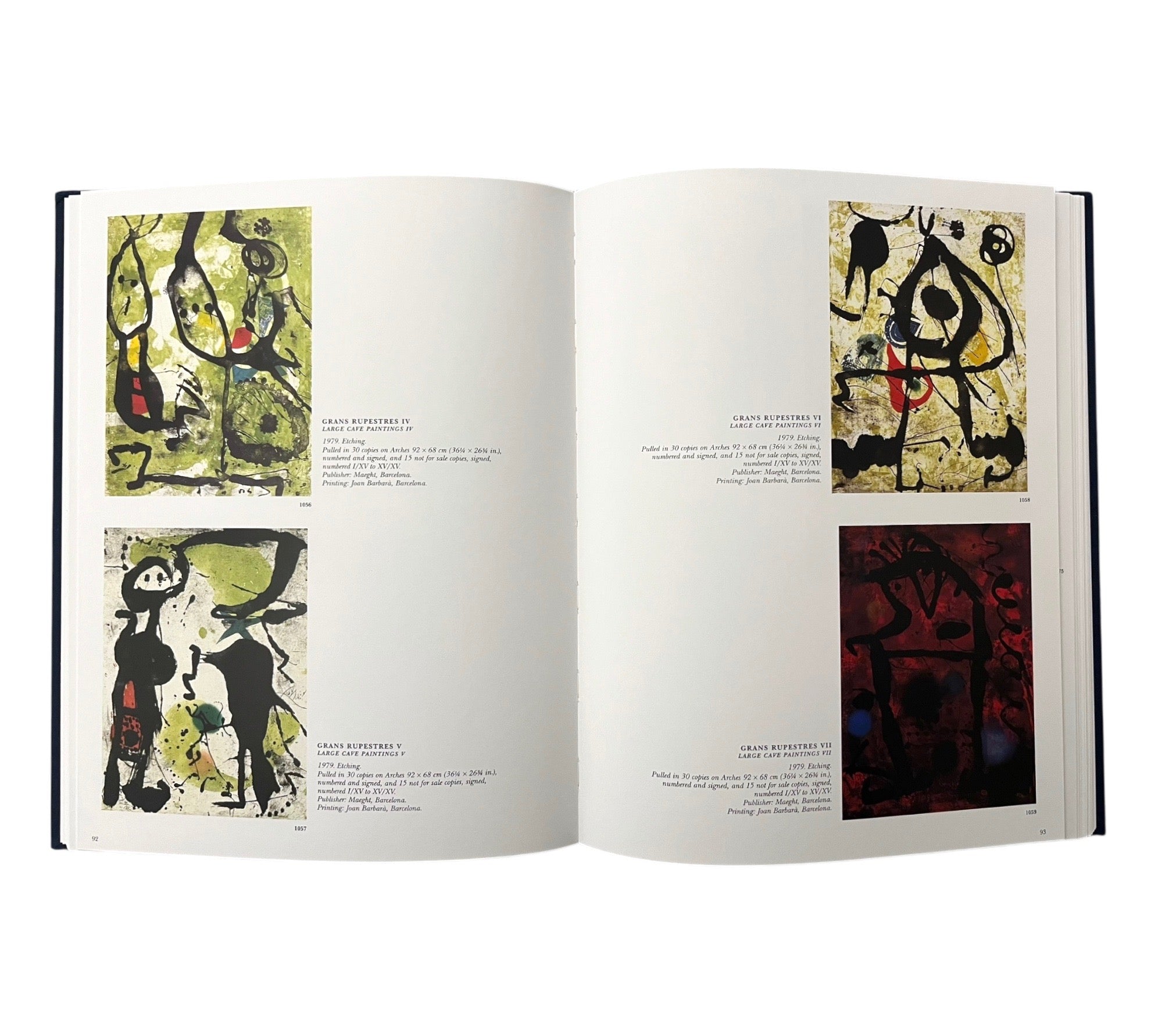 Miró Engraver: Catalogue Raisonné Volume IV - 1976-1983 (includes 2 woodcuts)