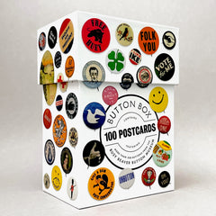 Button Box: 100 Postcards (Pin Badge Museum)