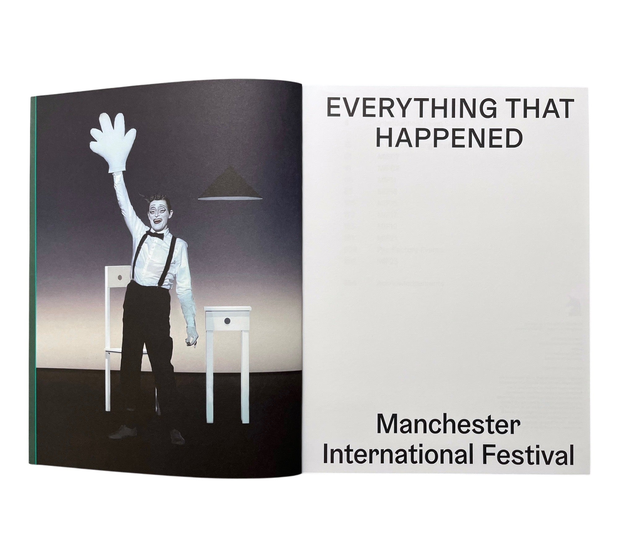 Everything That Happened: Manchester International Festival