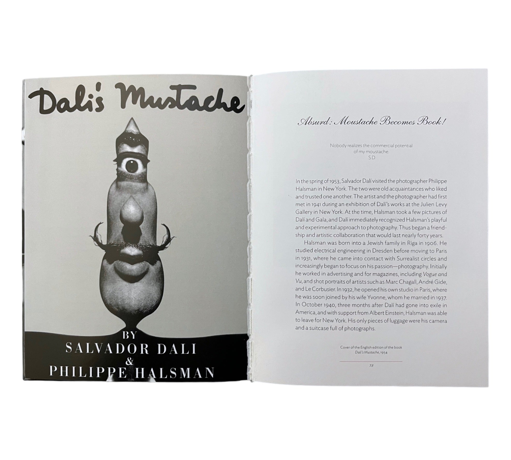 Dali's Moustaches: An Act of Homage